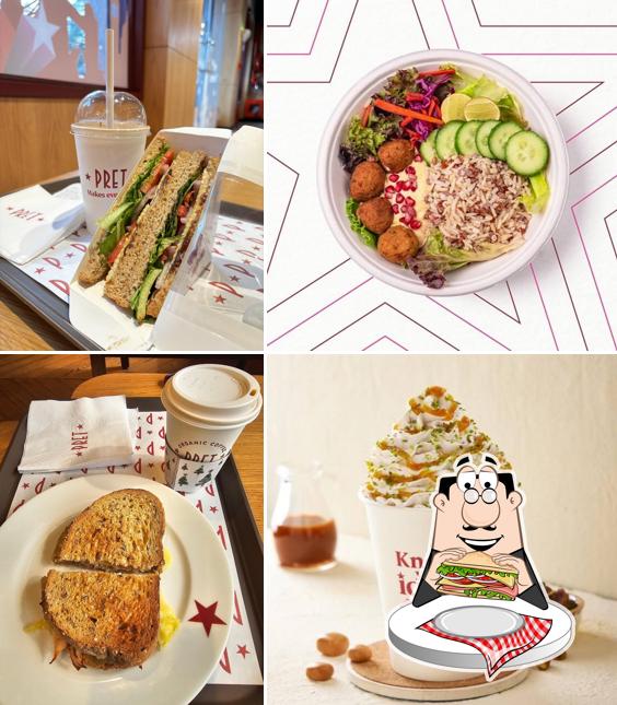 Club sandwich at Pret A Manger