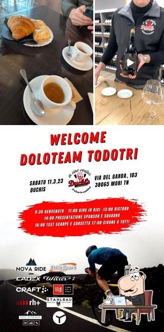 Gli interni di Duchi caffe