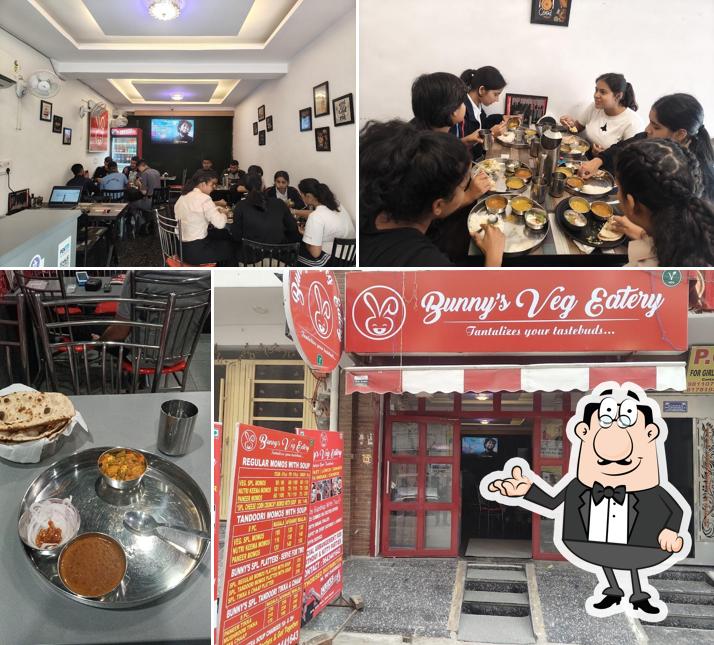 The interior of Bunny's Veg Eatery