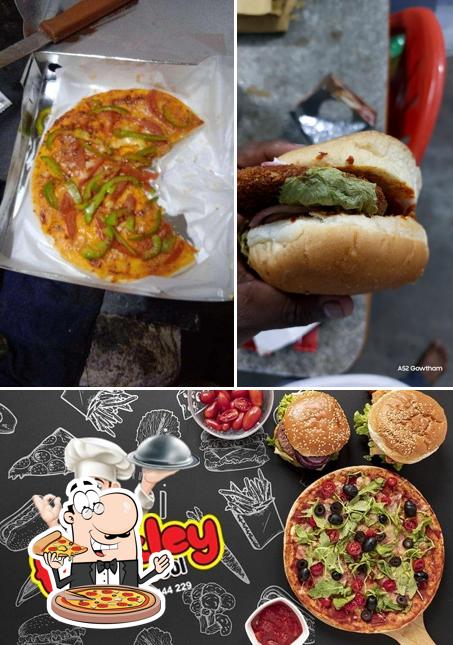 Get pizza at Fruitley Hot and Cool