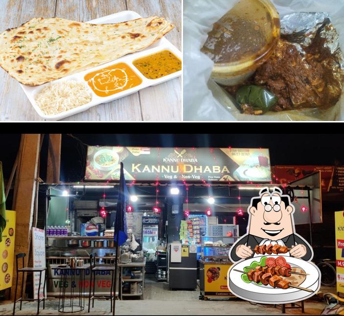 Meals at Kannu Dhaba