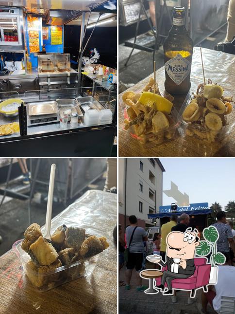 Gli interni di L’Ape del Fritto
