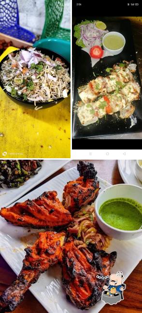 Meals at Sri NFC family punjabi dabha