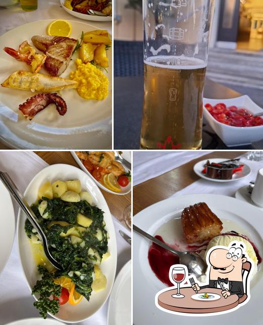 Platti al Restaurant Olivo-Baarerhof
