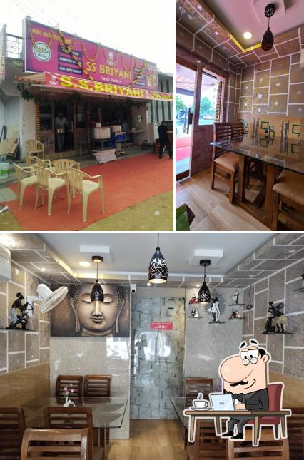 The interior of S.S Briyani -Taste Matters