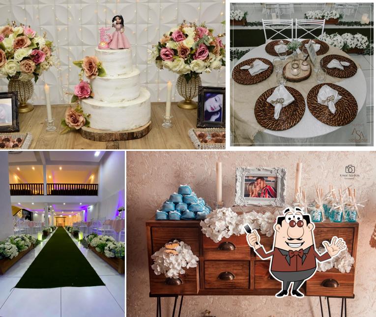 Comida em Buffet Arte Sabor e Amor