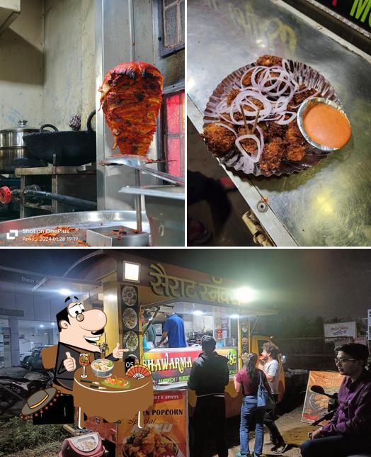 The restaurant's food and exterior