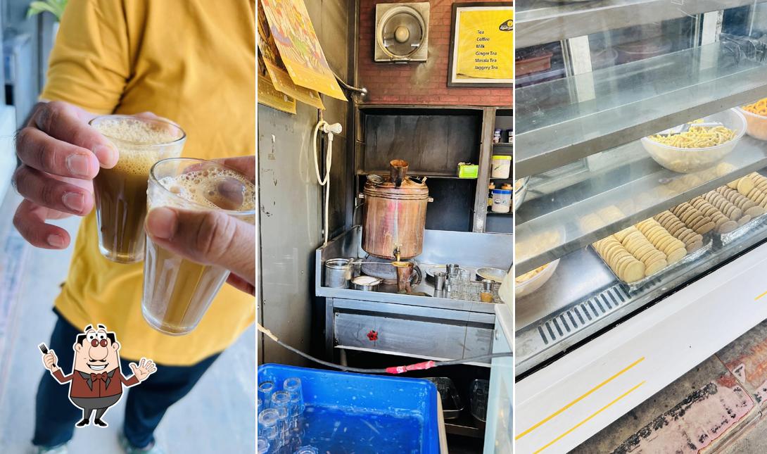 Food at Tea and Coffee Shop