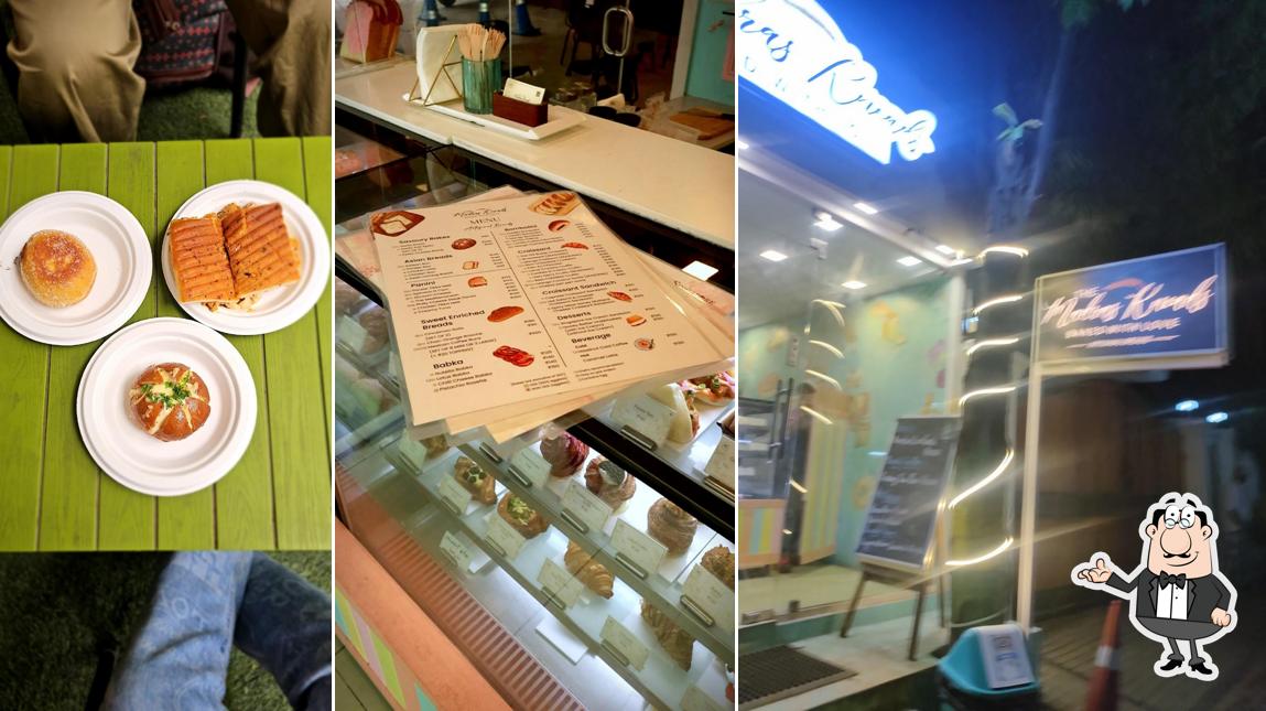 Take a seat at one of the tables at The Madras Kneads