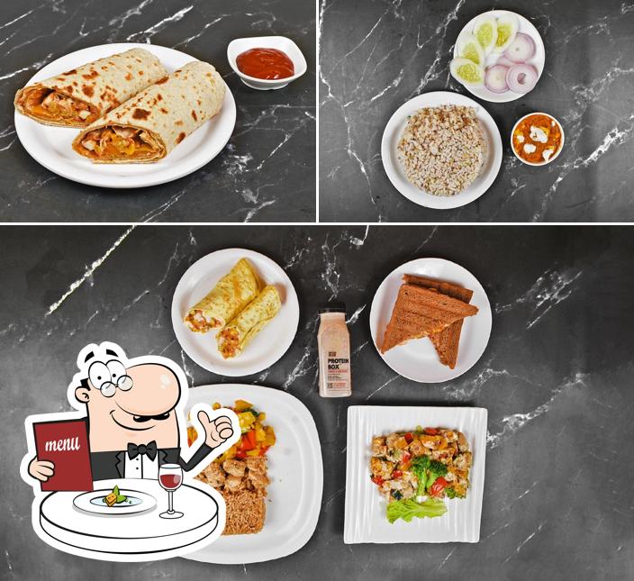 Food at Protein Box Diet Cafe