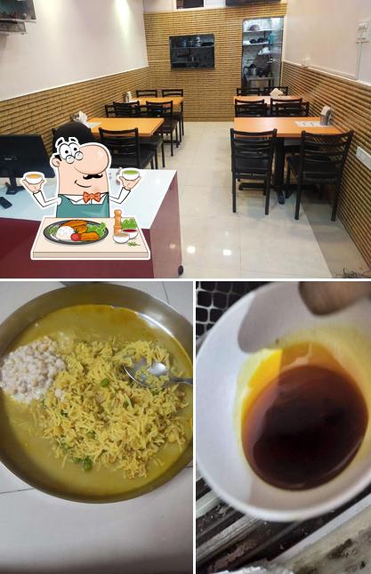 The restaurant's food and interior