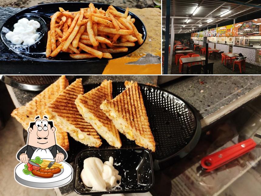 This is the picture displaying food and interior at Firangi kitchen