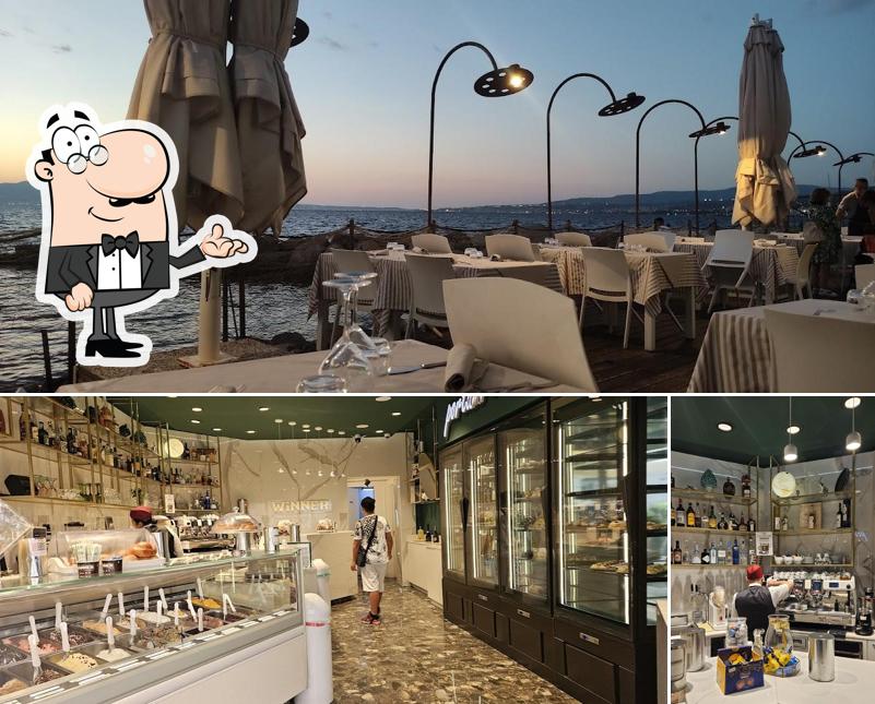 Gli interni di Bar Winner Corso Garibaldi Negozio specializzato in dolci tipici