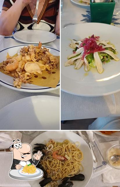 Spaghetti alla carbonara al Chalet Da Massi