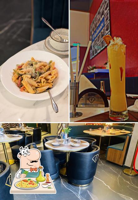 The restaurant's food and interior
