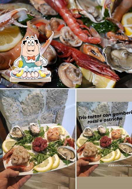 Ostriche al Fish Frisk restaurant