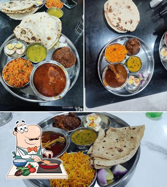 Chicken curry at Hotel Shivneri, Datta Mandir Road, Wakad