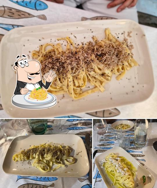 Spaghetti alla carbonara al Manà Bistrot