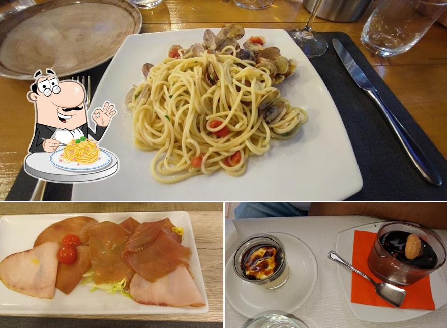 Spaghetti alla carbonara al Ristorante Zefiro