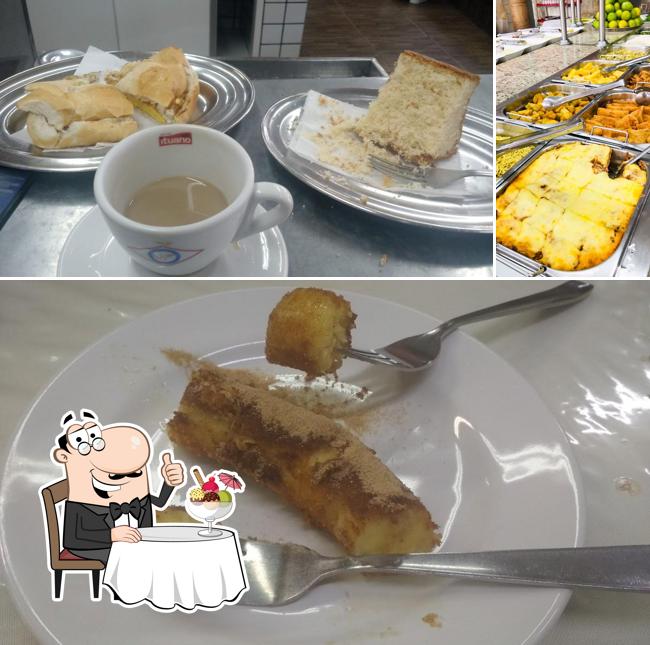 Churrascaria Cumbica oferece uma variedade de pratos doces