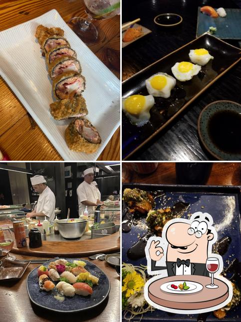 Platos en Sushi Leblon