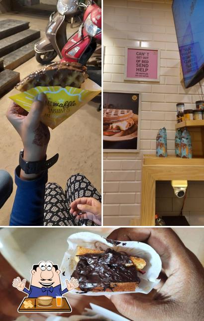 Food at The Belgian Waffle Co