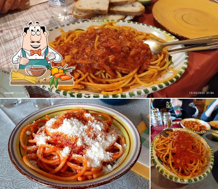 Spaghetti alla bolognese al Osteria Pane e Vino