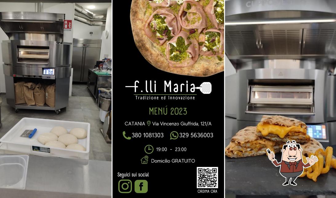 Platti al Pizzeria F.lli Maria