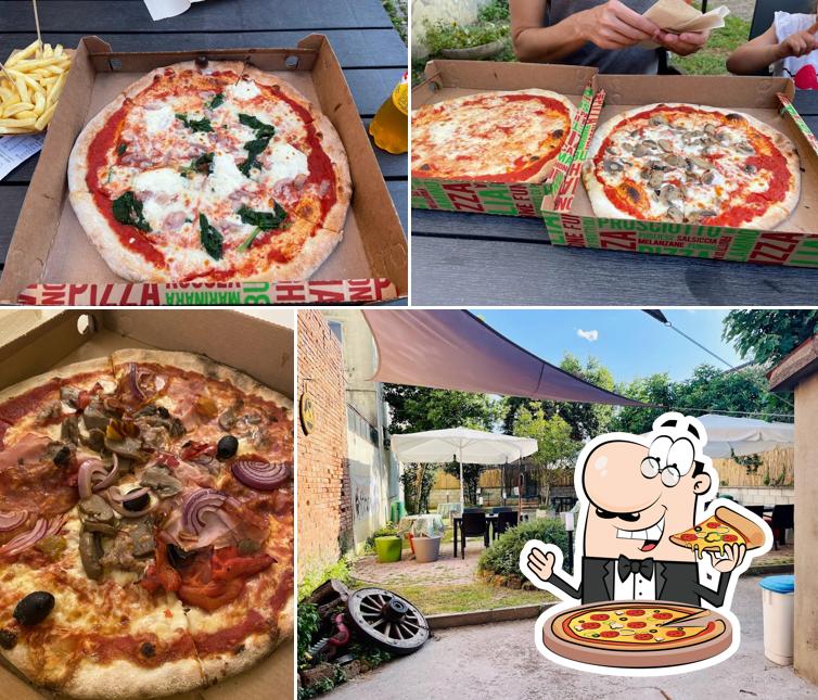 Prenditi tra le svariate varianti di pizza