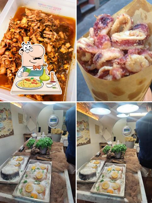 Platti al Pescheria Friggitoria da Juri