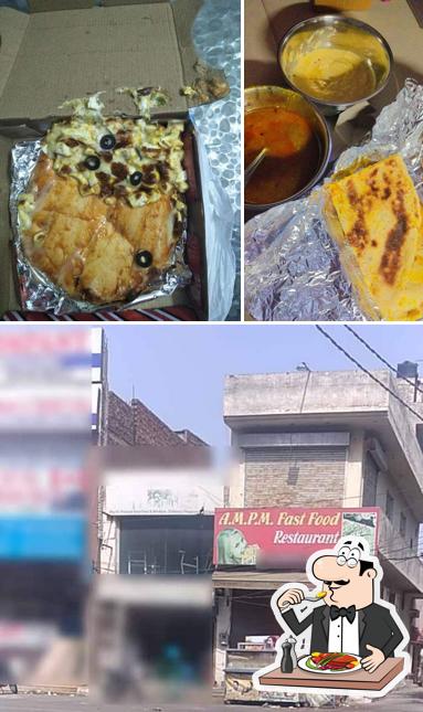 Food at AM. PM. Fast Food