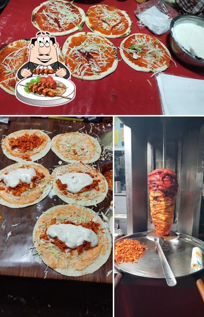 Food at Arabian Grill And Shawarma