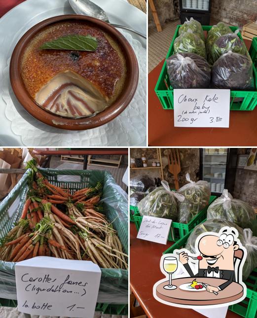 Creme brulee al Auberge du Chalet des Enfants