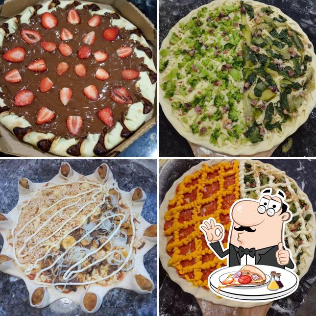No Bella Candeal pizzaria esfiharia, você pode conseguir pizza