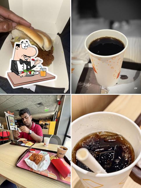 Pulled pork sandwich at McDonald's