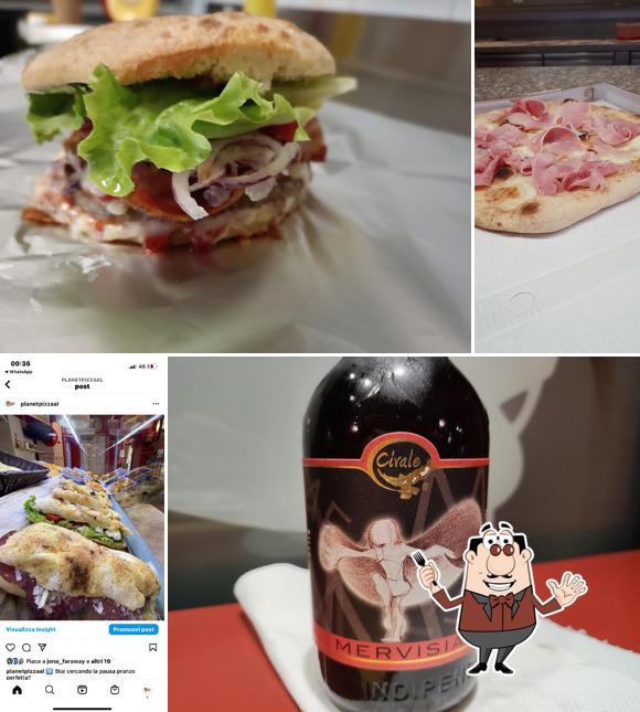 Platti al Planet Pizza