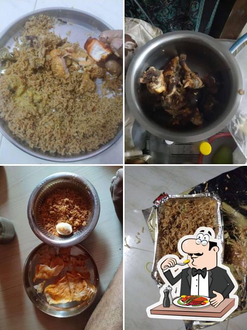 Food at Bismi Hotel