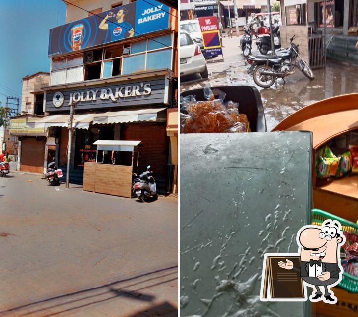 The exterior of Jolly Bakery