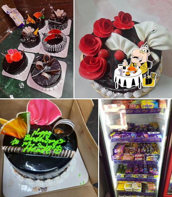 Food at Manju Confectionery and Bakery