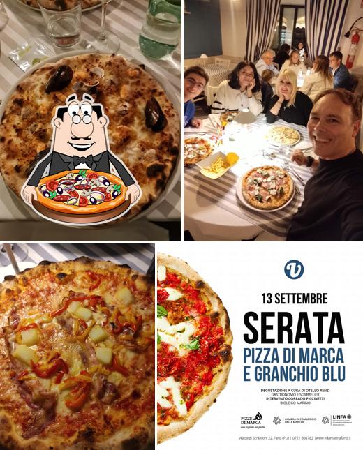 Scegli tra le svariate varianti di pizza