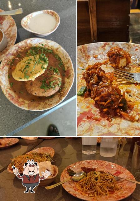 Food at Tripti Studio restaurant