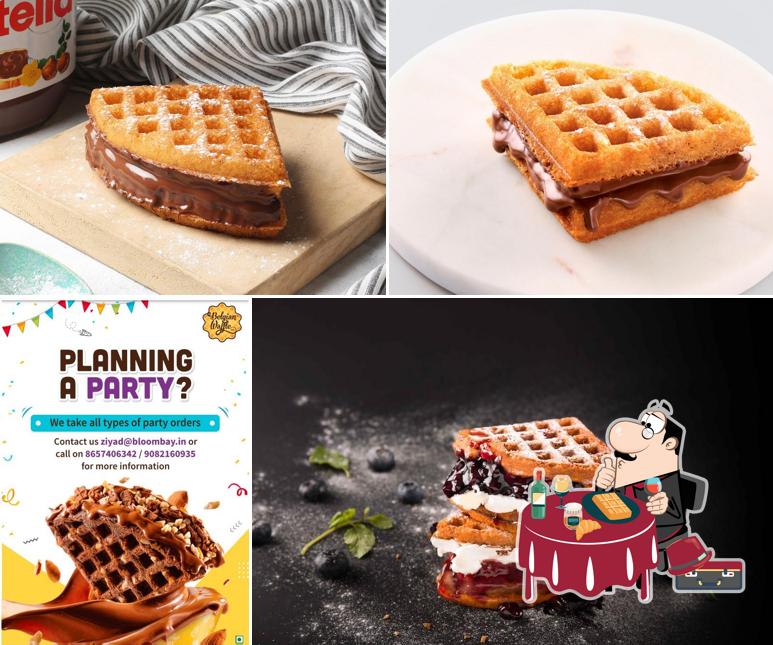 Waffles at The Belgian Waffle Co