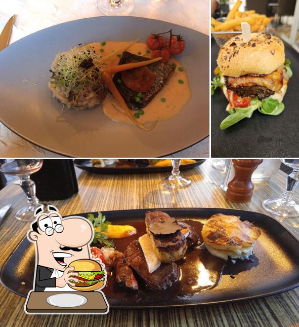 Commandez un hamburger à Restaurant l Epicerie