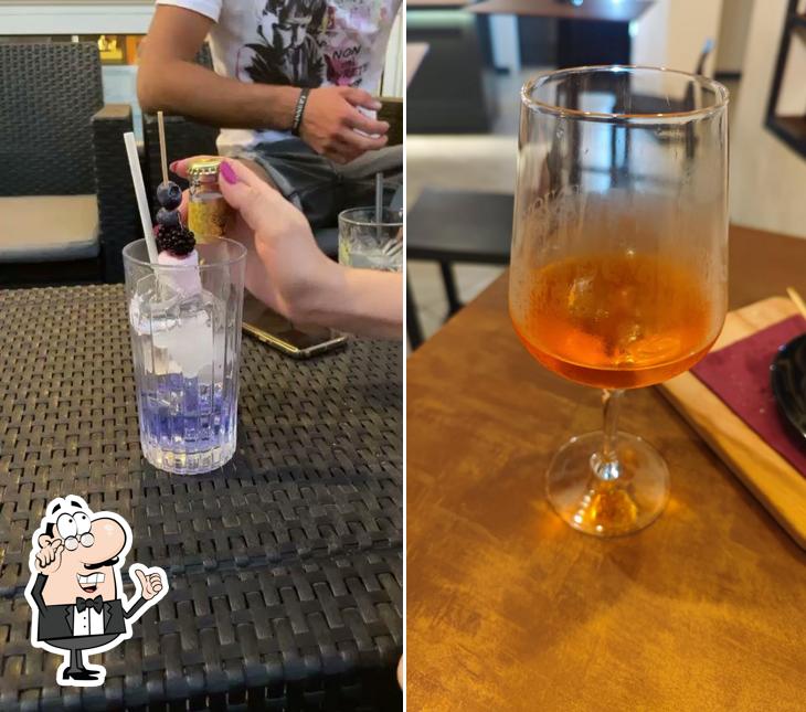 Gli interni di Apè - cantina con cucina