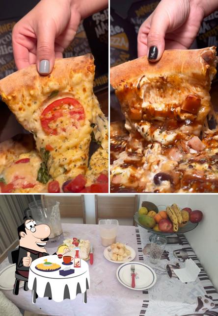 Prato de queijo em Pizzaria Villa Romana - Francisco Morato