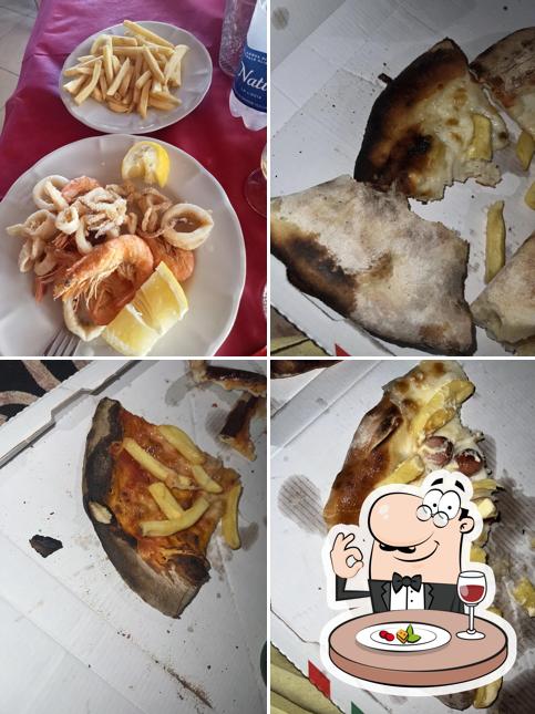 Cibo al Ristorante Pizzeria Lo Scoglio di Pepe Giovanni