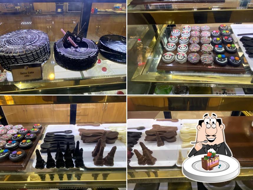 Chocolate cake at the chocolate room karnal