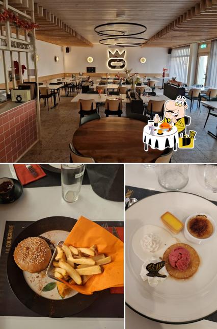 La foto della cibo e interni di Restaurant La Couronne Romont