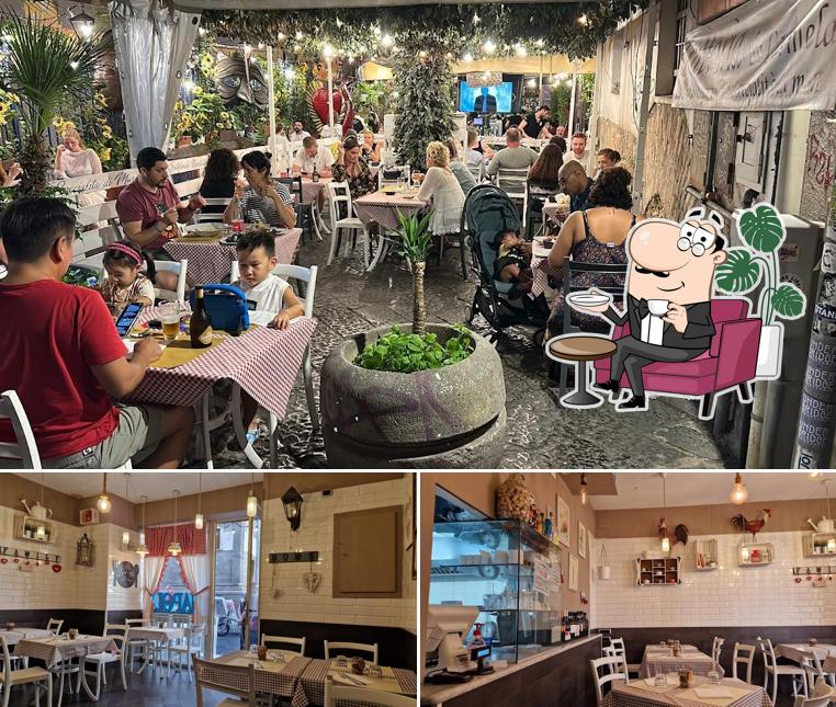 Gli interni di Trattoria da Carmela - Cucina tipica napoletana
