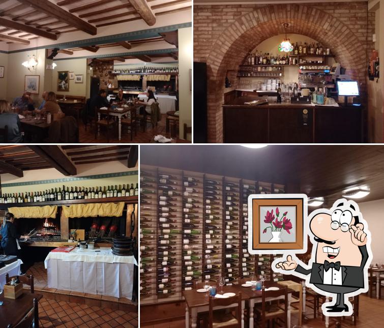 Gli interni di "La Marchigiana" Hotel Ristorante Enoteca